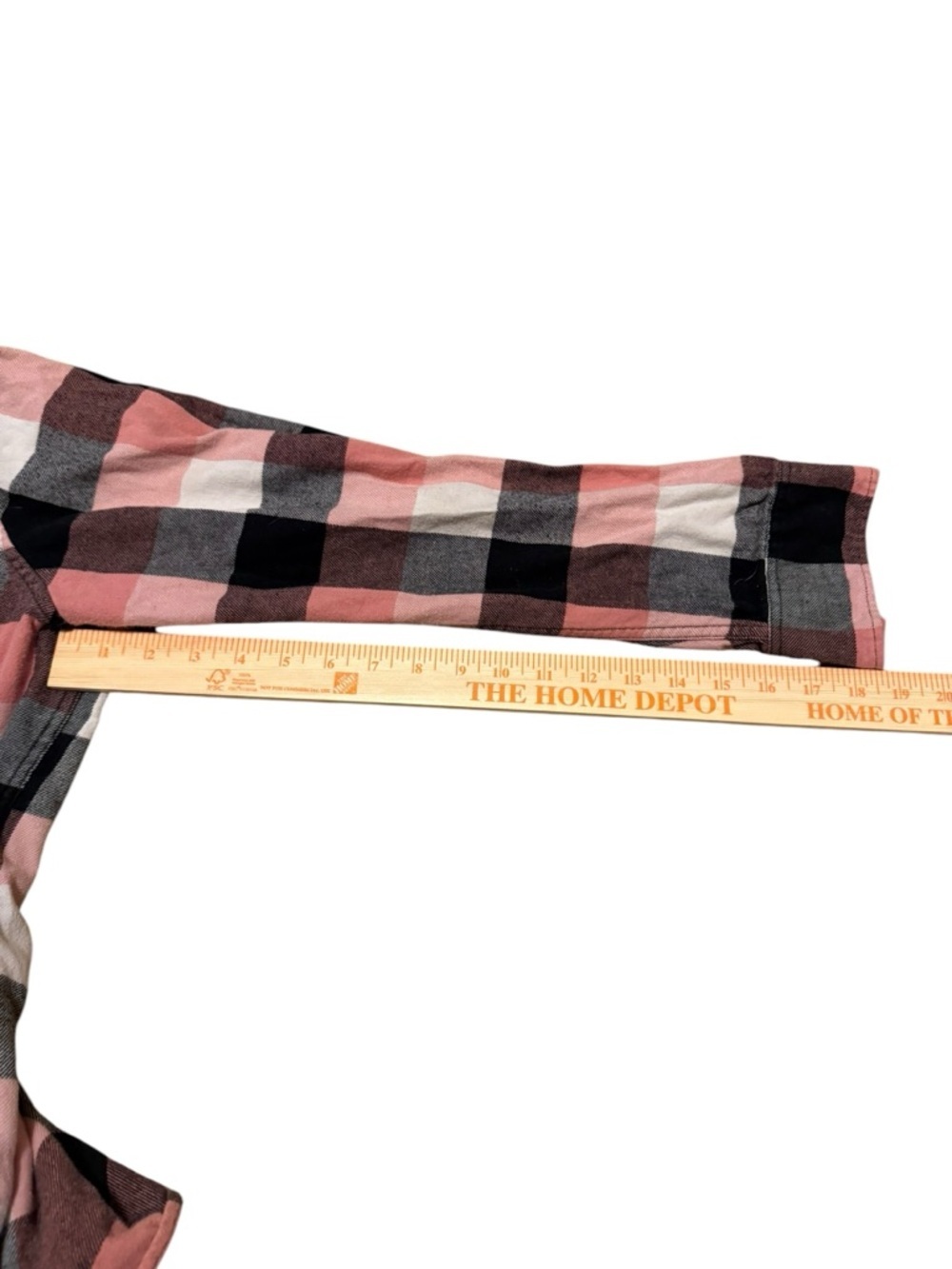 American Eagle Women’s Classic flannel plaid shirt size L - Picture 5 of 6
